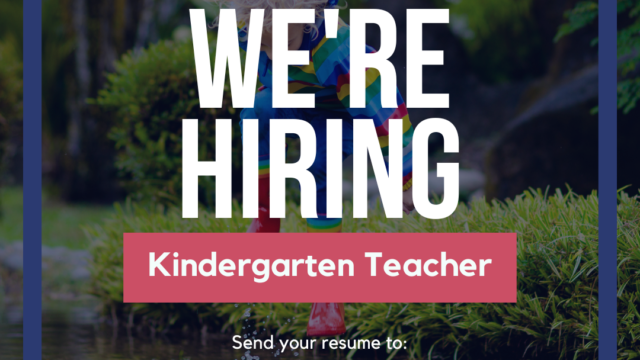 Kindergarten Teacher – Full-Time